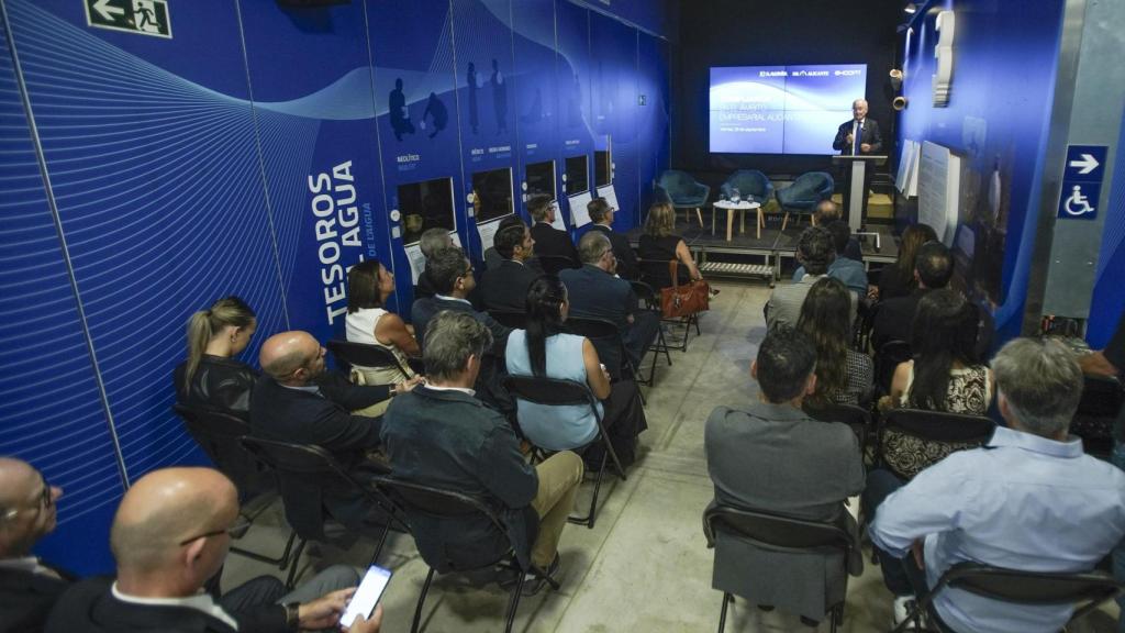 El Museo de Aguas de Alicante durante la celebración de la jornada sobre compliance.