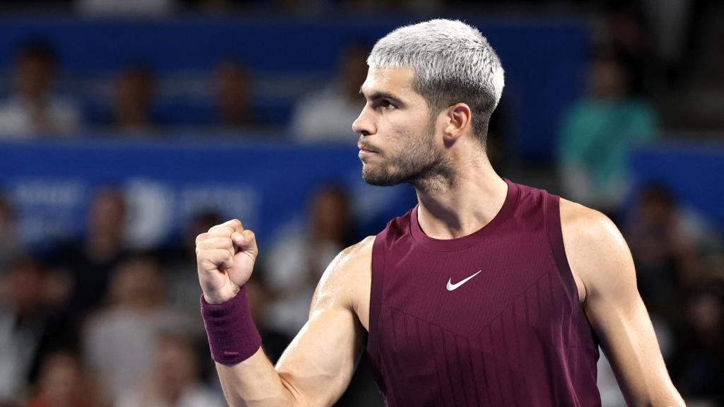 Carlos Alcaraz, en el ATP de Tokio 2025