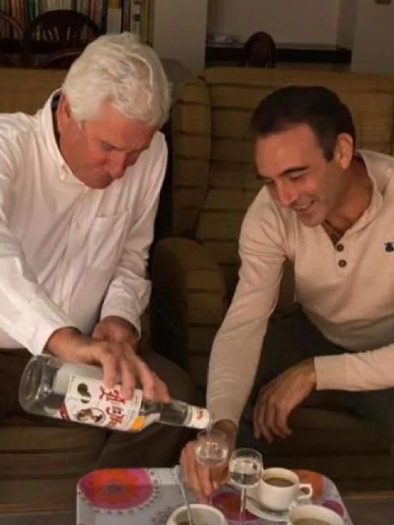 Enrique Ponce y Federico Soria, en una imagen de archivo.