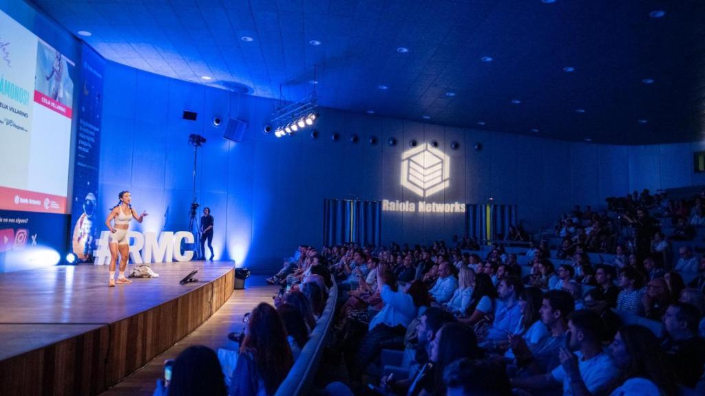 Celia Villarino en el Raiola Marketing Conference celebrado en A Coruña