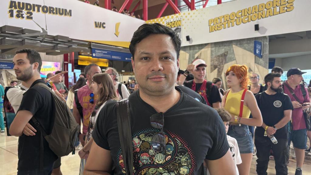 Daniel, asistente venezolano que vivió la San Diego Comic-Con de 2012 y 2013