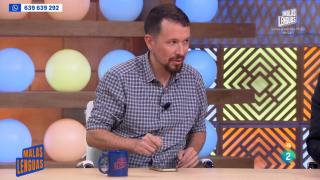 Pablo Iglesias en 'Malas lenguas'.