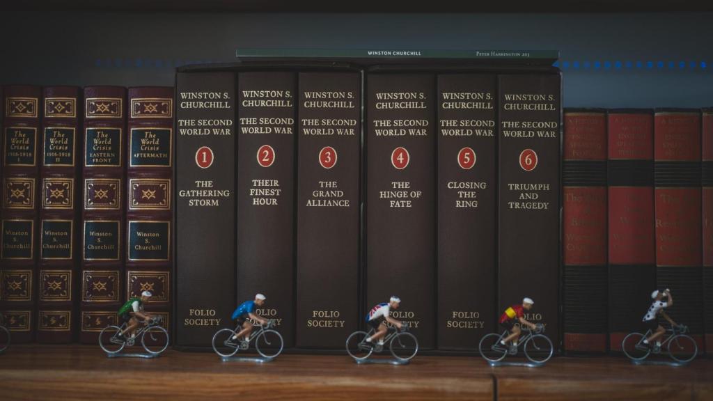 Las obras de Churchill en la biblioteca de Pedro J.