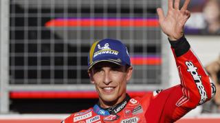 Marc Márquez, con Ducati