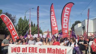 Motilla del Palancar se echa a la calle contra el ERE de Mahle: El impacto social y económico es devastador