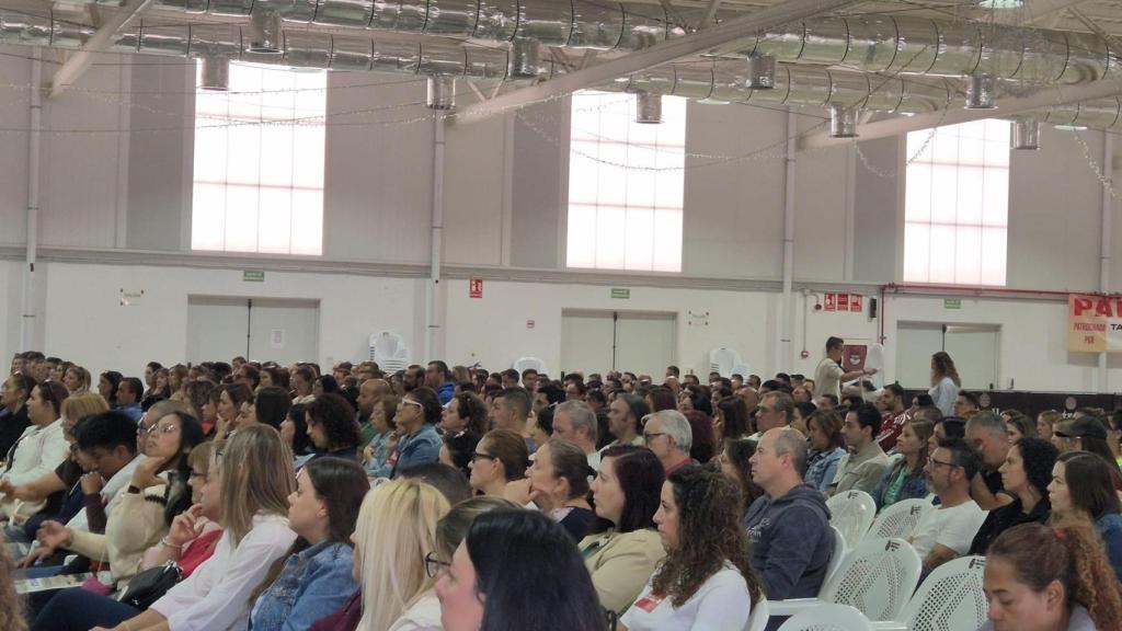 Un momento de la asamblea.