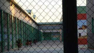 Patio de un centro penitenciario.