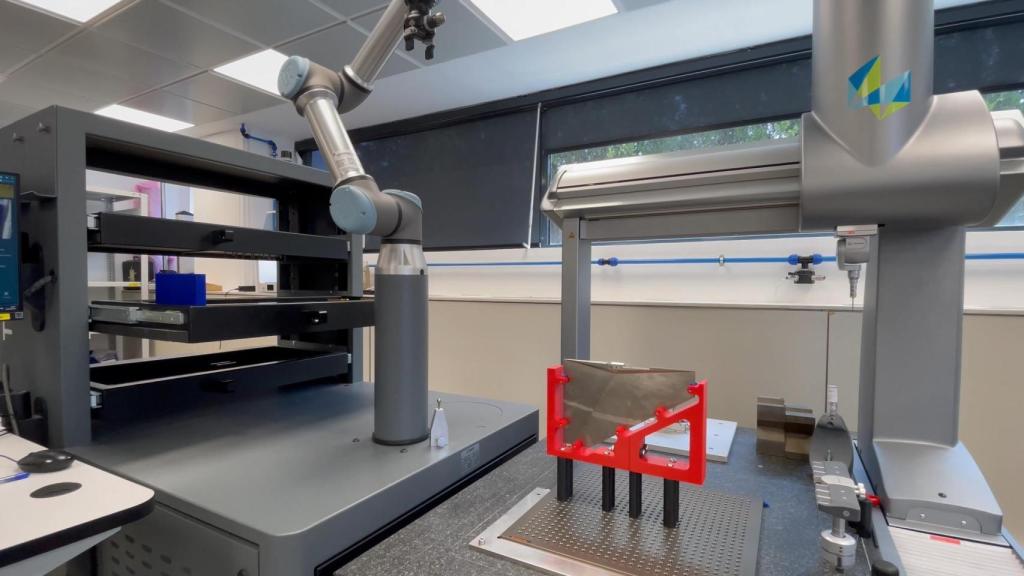 Robot para la medición de piezas