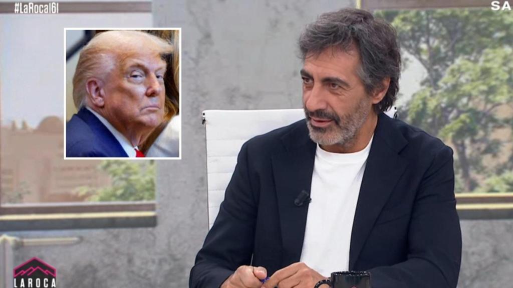 Juan del Val en 'La Roca' y Donald Trump en la ONU.