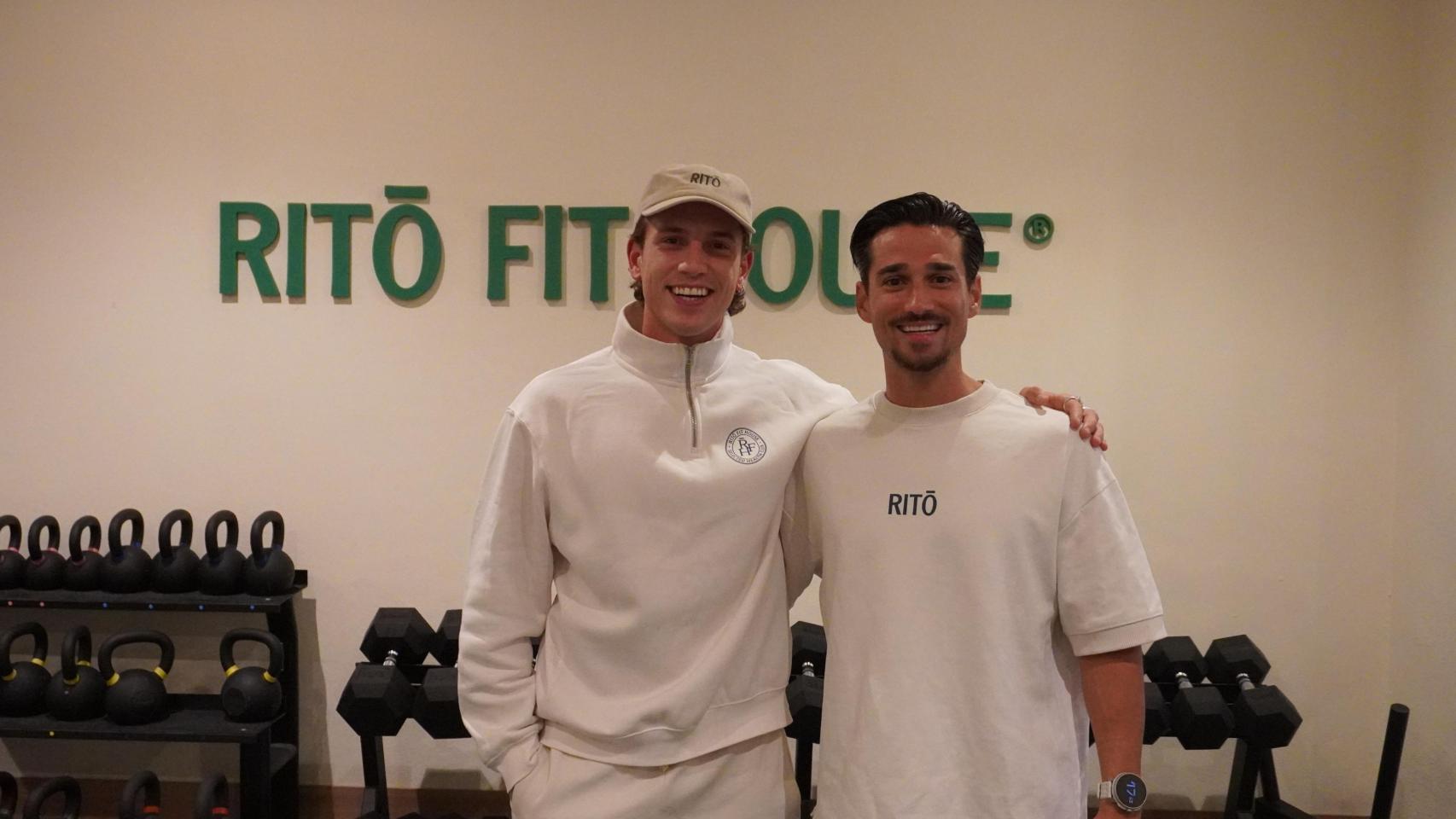 Mario y Alberto en Ritō.