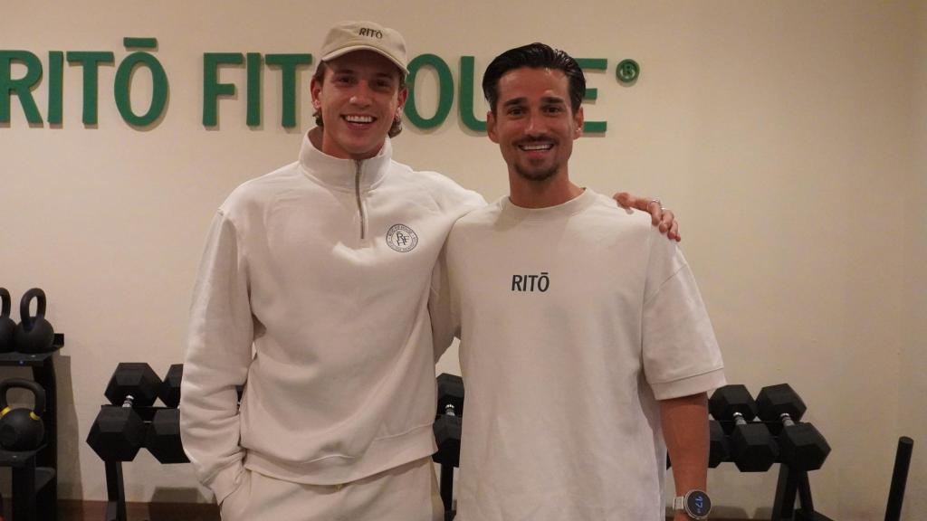 Mario y Alberto en Ritō.