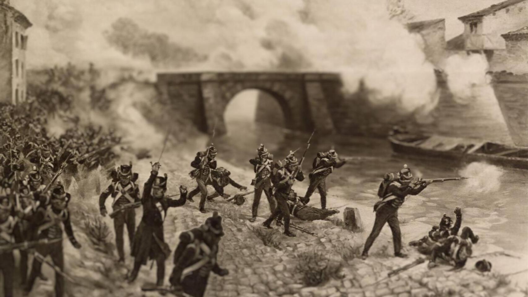 Tropas aliadas en la batalla de Tolouse. https://es.wikipedia.org