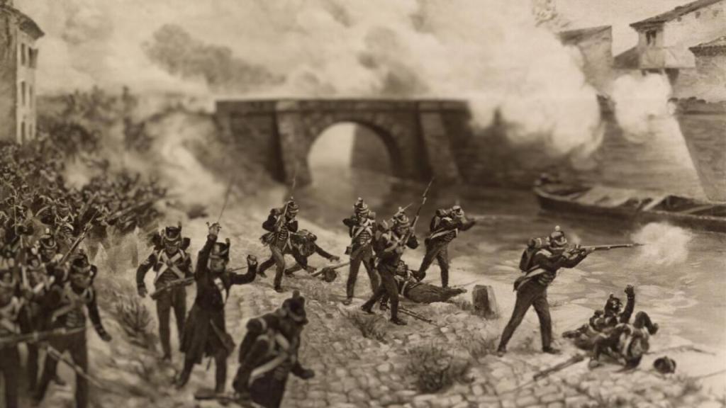 Tropas aliadas en la batalla de Tolouse. https://es.wikipedia.org