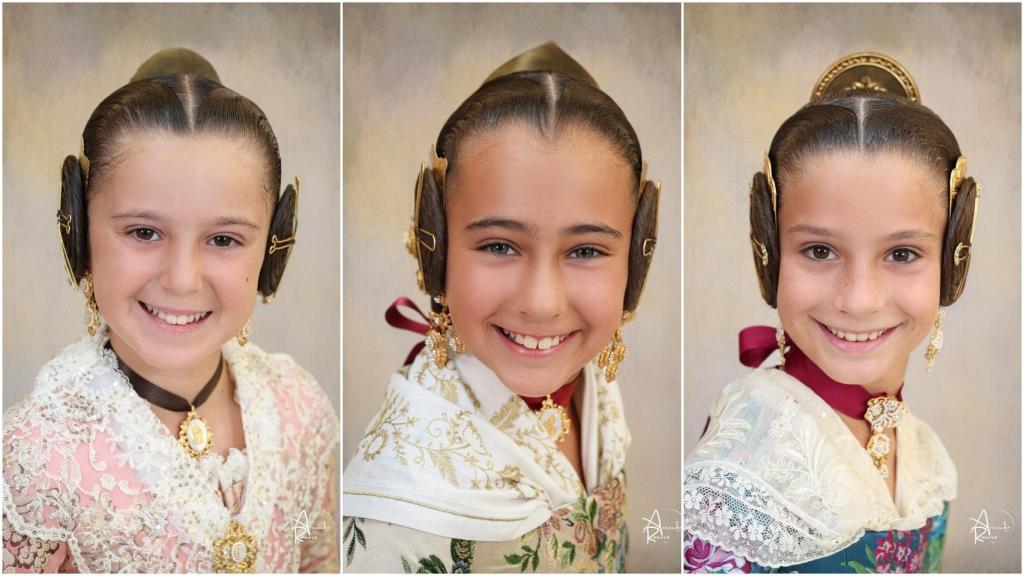 De izquierda a derecha; Nuria Miñana, Claudia de los Ángeles Díaz y Alba García-Pardo. EE