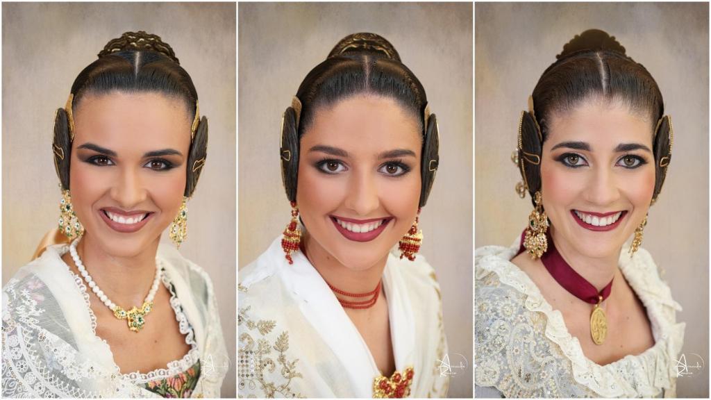 De izquierda a derecha; Vega Archer, Paula Castell y Paula Andrea Marí. EE