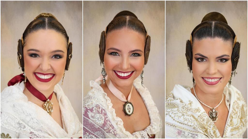 De izquierda a derecha; Ani Torregrosa, Virginia Pulido y Laura Llobell. EE