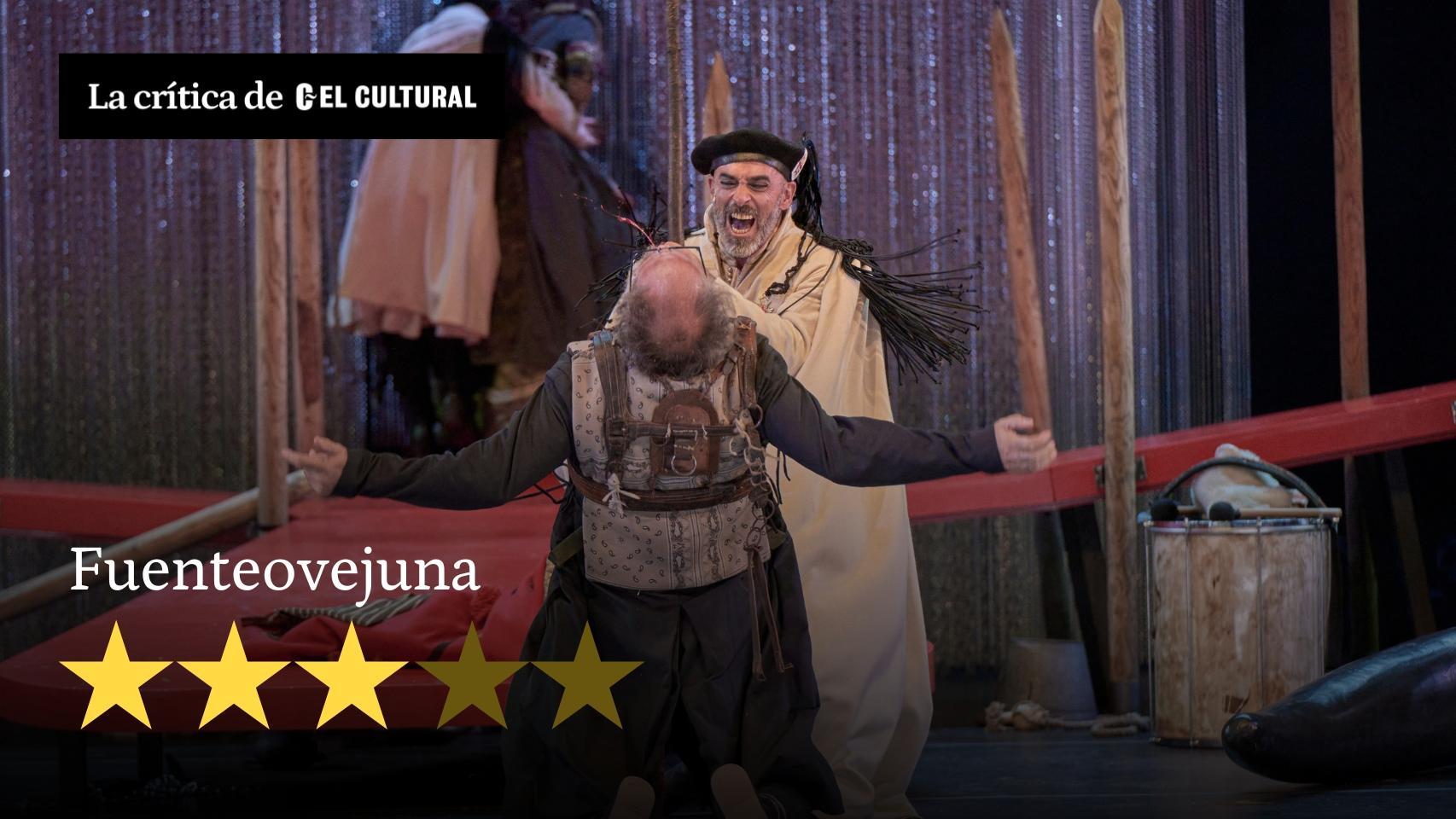 Una escena del nuevo montaje de 'Fuenteovejuna'. Foto: Pablo Lorente