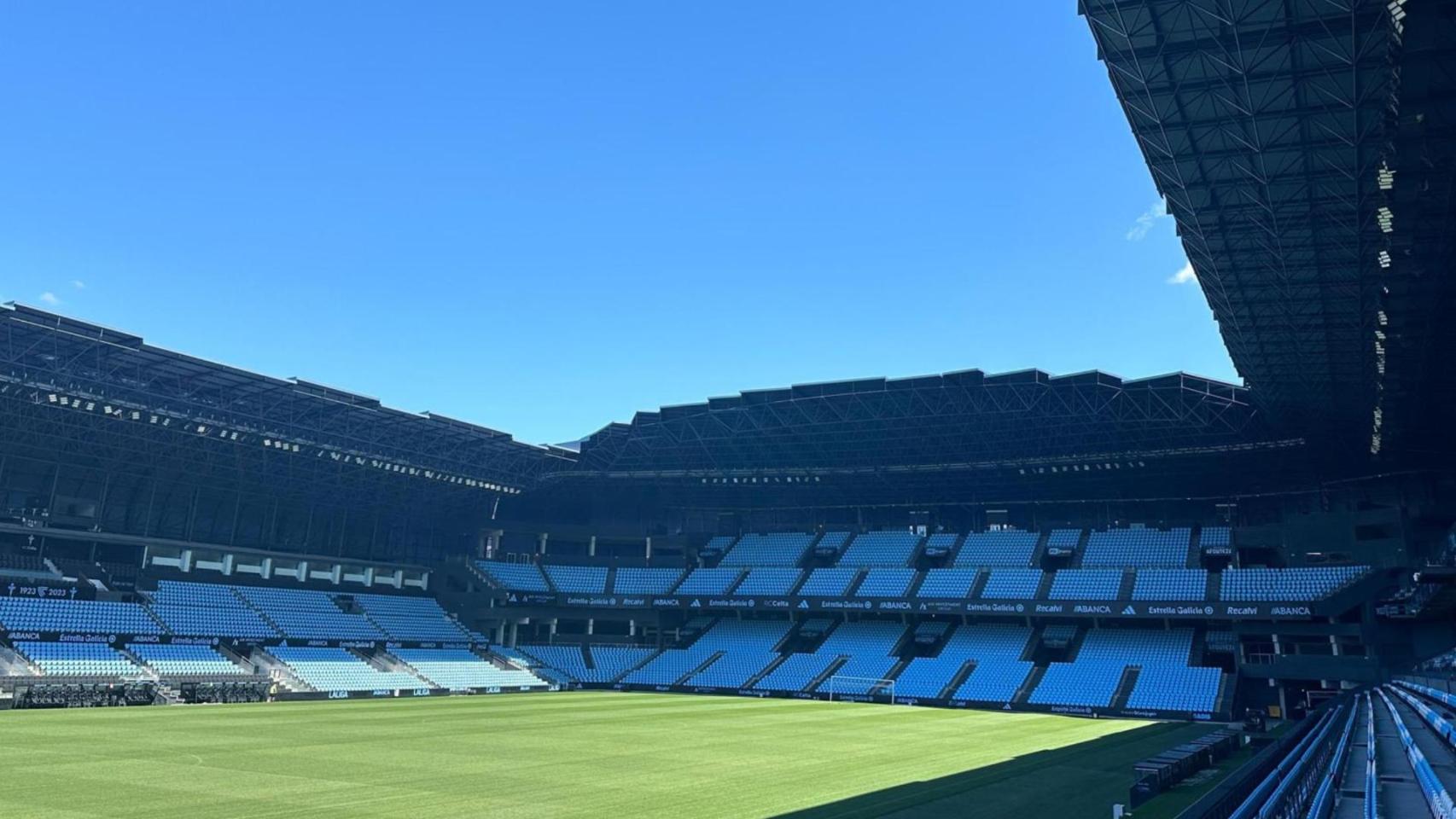 Estadio municipal de Balaídos.