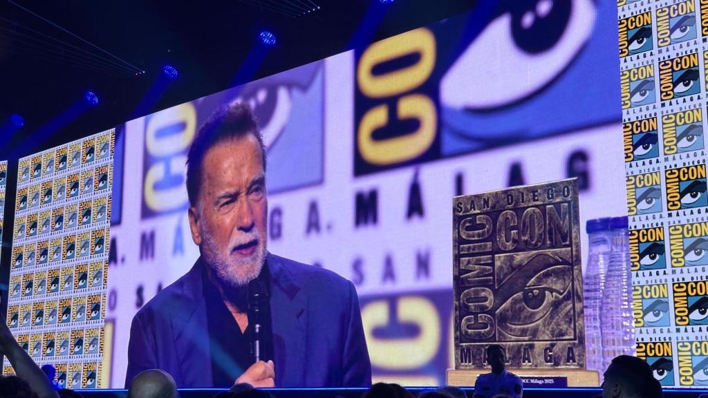 Arnold Schwarzenegger, la gran estrella de la Comic Con de Málaga.