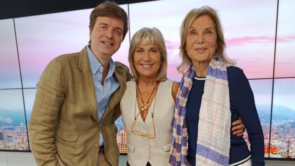 Marc Giró, Julia Otero y Pilar Eyre en 'Julia en la Onda'.