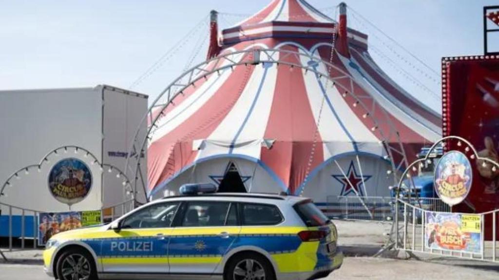 Accidente en un circo de Bautzen, en Sajonia (Alemania).