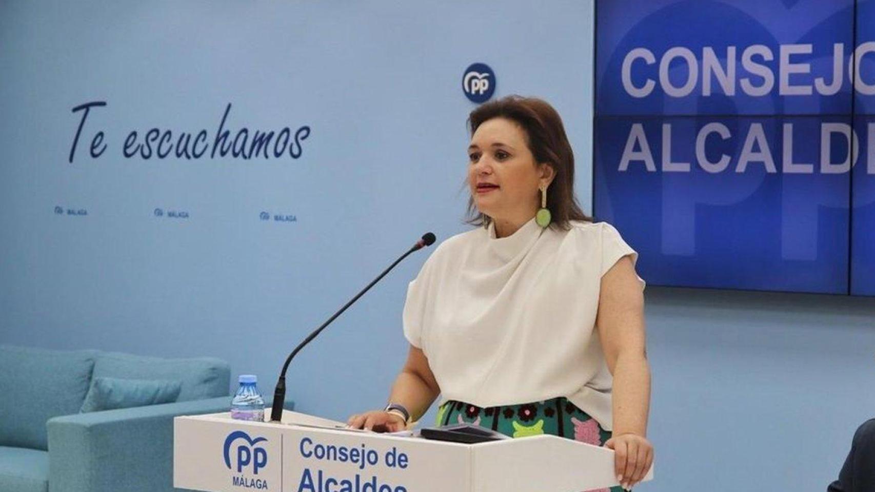 La presidenta del Consejo de Alcaldes del PP de Málaga y alcaldesa de Torremolinos, Margarita del Cid, en una imagen de archivo.