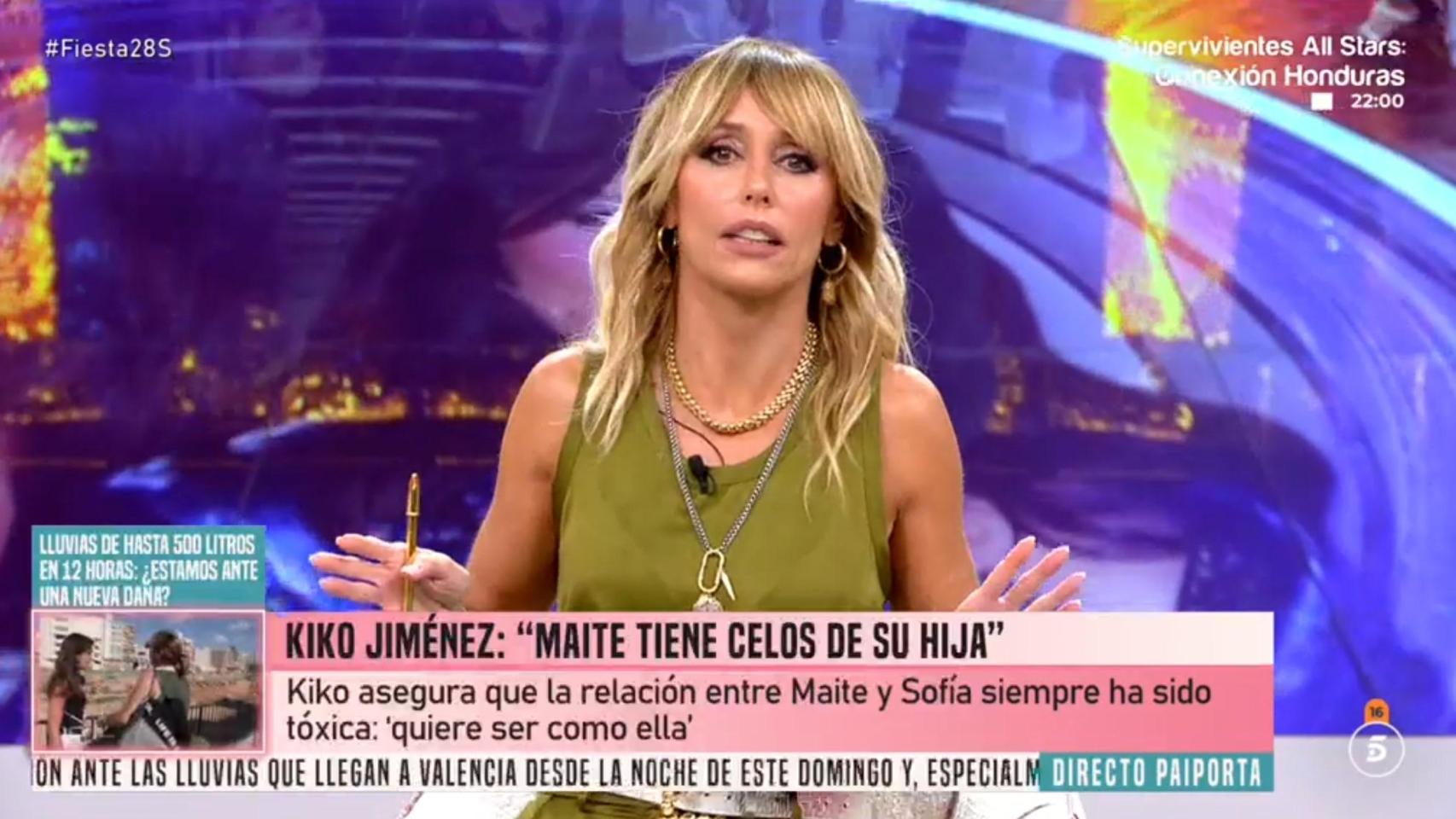 Emma García en 'Fiesta'.