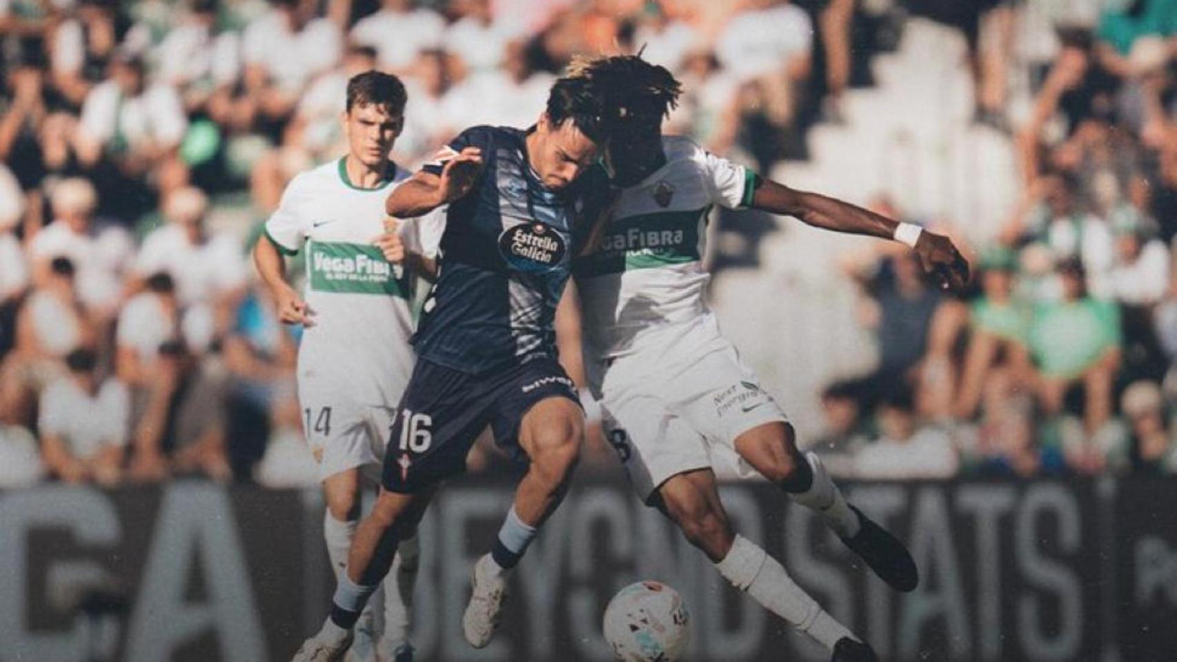 El Celta cae 2-1 ante un Elche recién ascendido todavía invicto en LaLiga