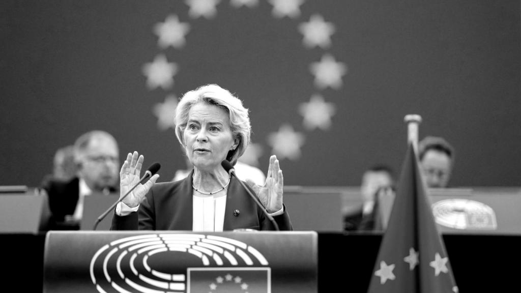 La presidenta de la Comisión Europea, Ursula von der Leyen