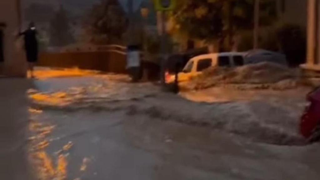 Tormenta en María de Huerva