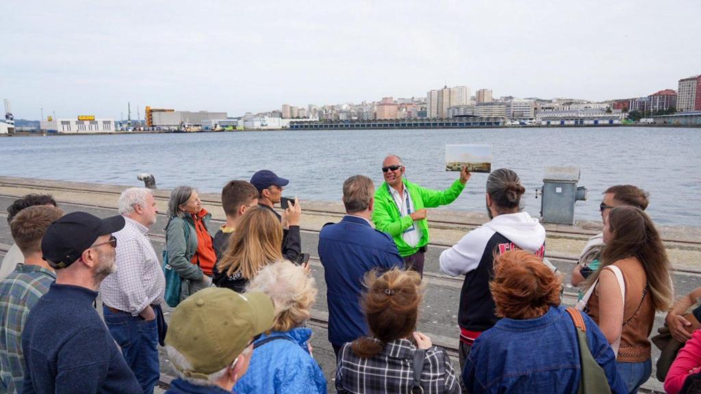 Visitas guiadas por el puerto de A Coruña con Suso Martínez