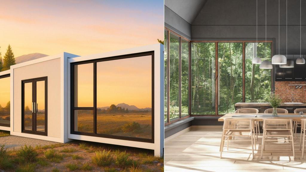 Casa prefabricada de Amazon.