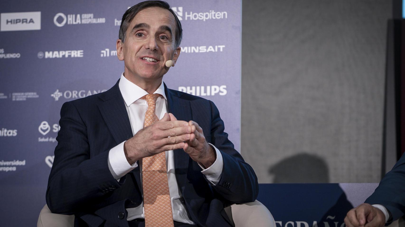 Juan Yermo, director general de FarmaIndustria, durante su intervención en el VI Observatorio de la Sanidad