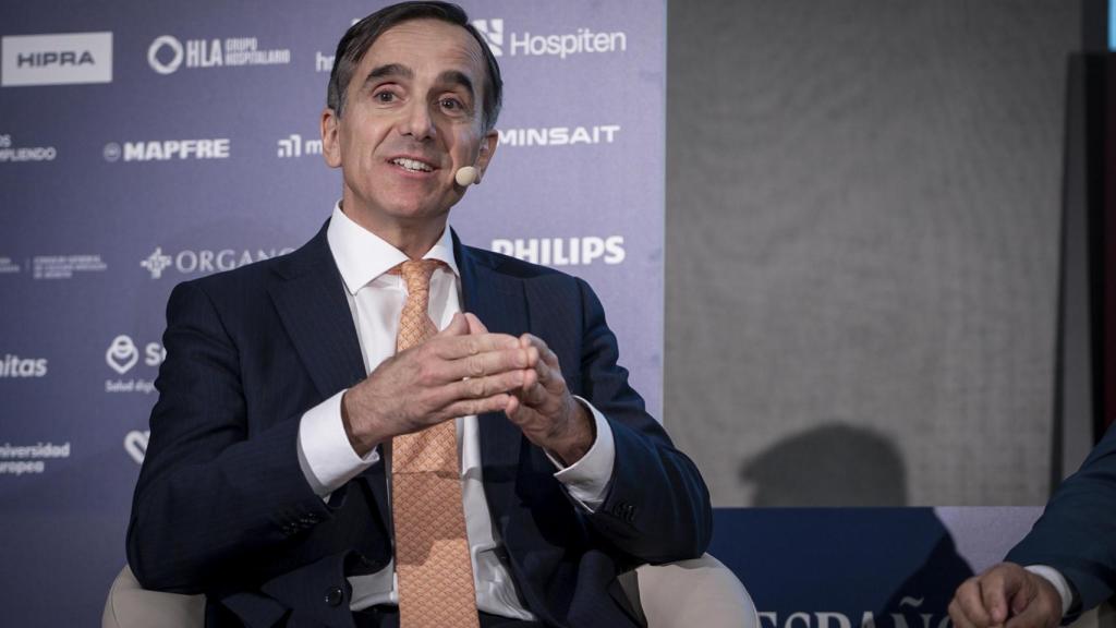 Juan Yermo, director general de FarmaIndustria, durante su intervención en el VI Observatorio de la Sanidad