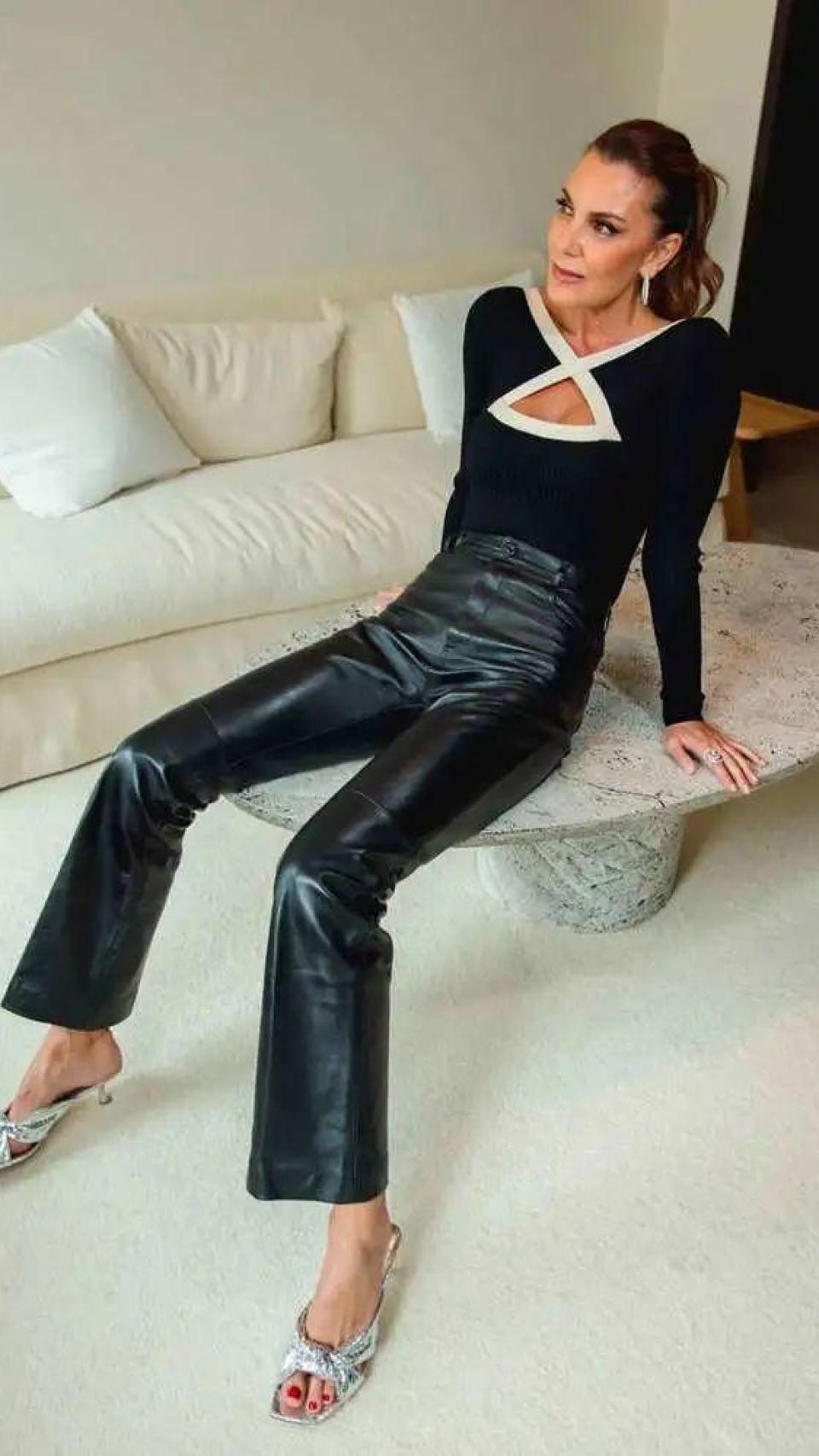 Mar Flores en su hogar.