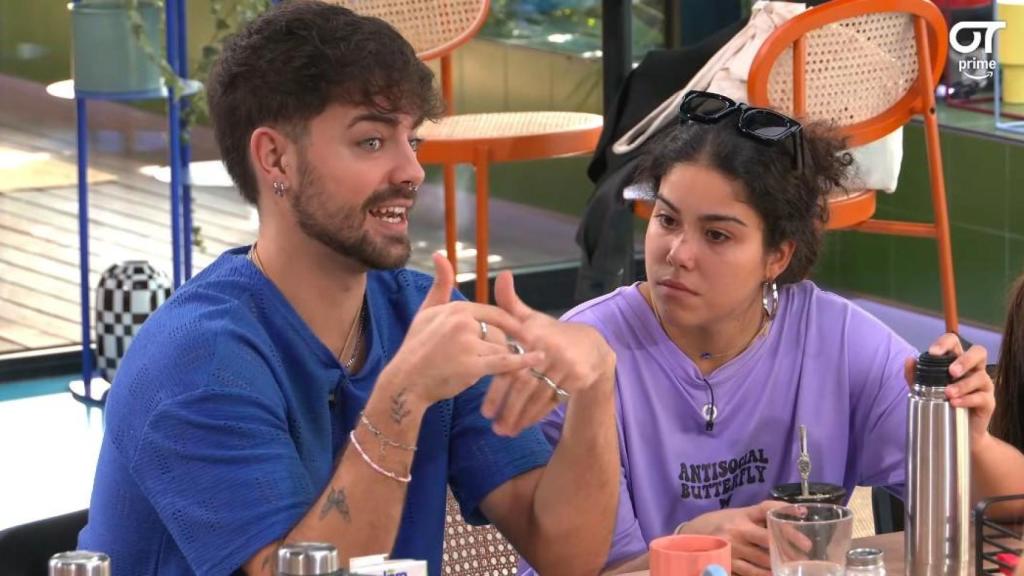 Iván Rojo y María Cruz, concursantes de 'Operación Triunfo 2025'.