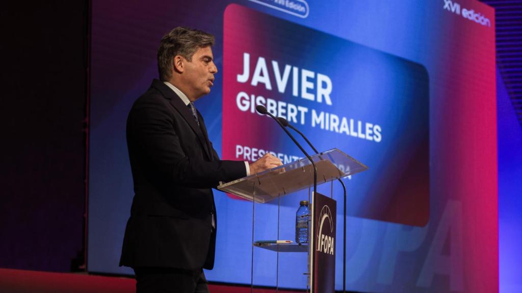 Javier Gisbert, presidente de la Federación de Obra Pública y Auxiliares de la provincia de Alicante (FOPA) .