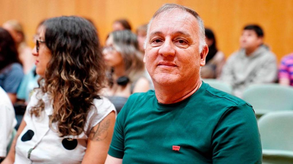 Ricardo Martines, el brasileño de 63 años que está de Erasmus en Logroño.