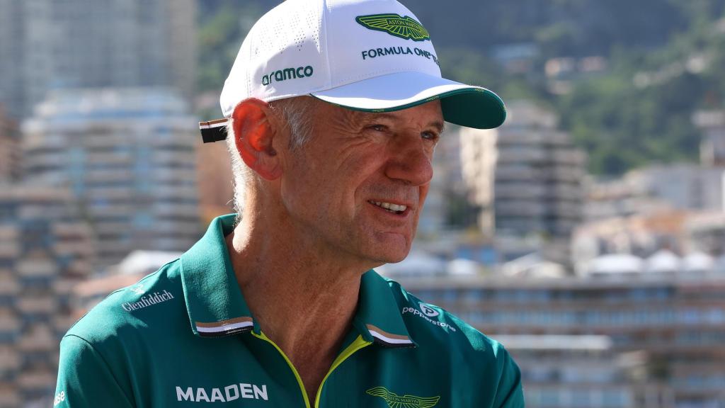 Adrian Newey, en el Gran Premio de Mónaco con Aston Martin F1