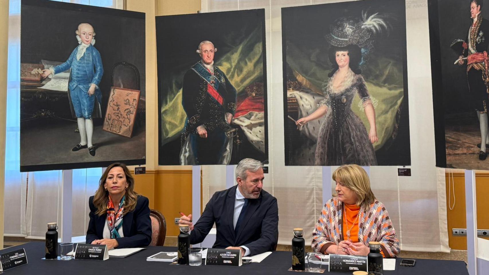 Primera reunión de la Comisión Autonómica del Bicentenario de Goya.