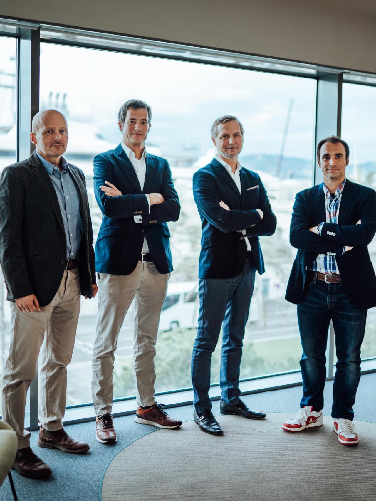 Equipo fundador de 4Founders.