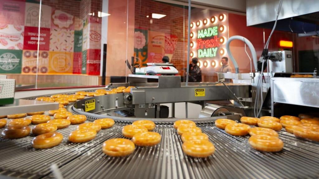 Tienda Krispy Kreme en Leganés (Madrid).