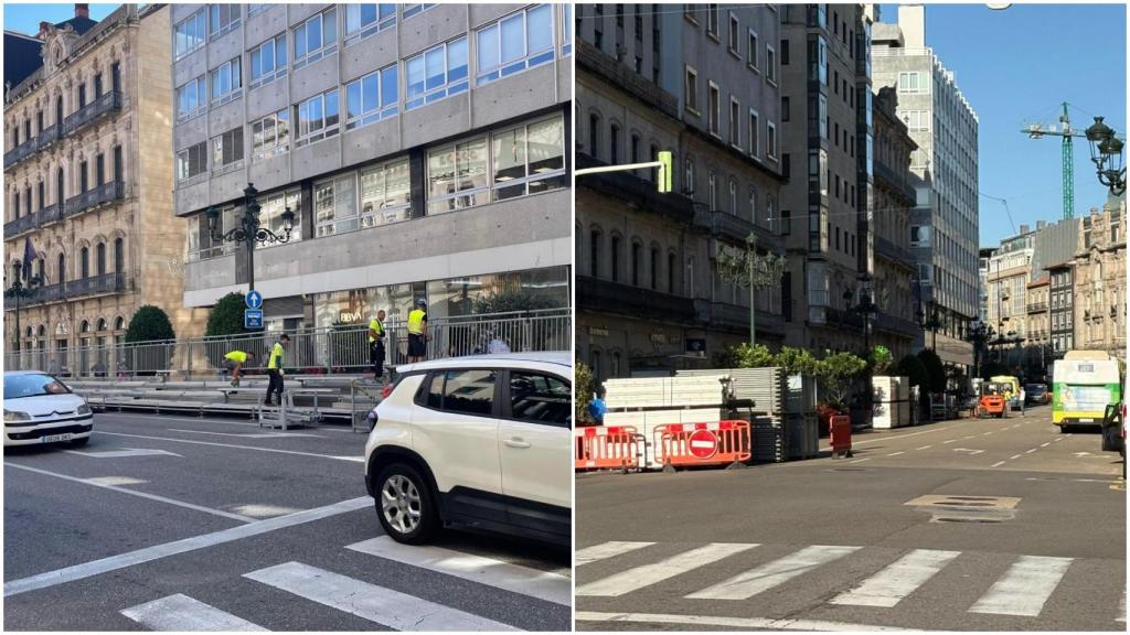 Vigo ya se prepara para la celebración del acto central del Día de la Policía