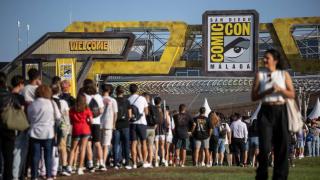 Entrada a la Comic Con de Málaga.