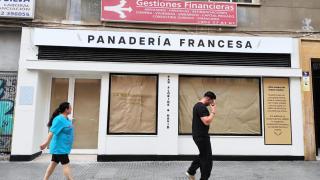 Imagen de la nueva panadería francesa en la calle Mármoles, en Málaga.
