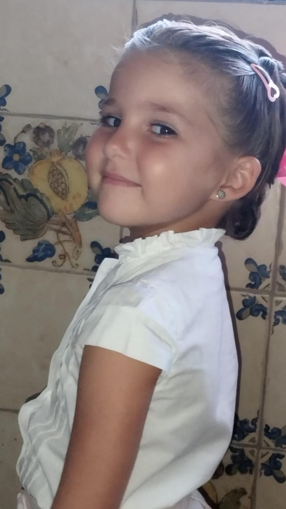 Victoria Esperanza, en una imagen previa a la enfermedad.