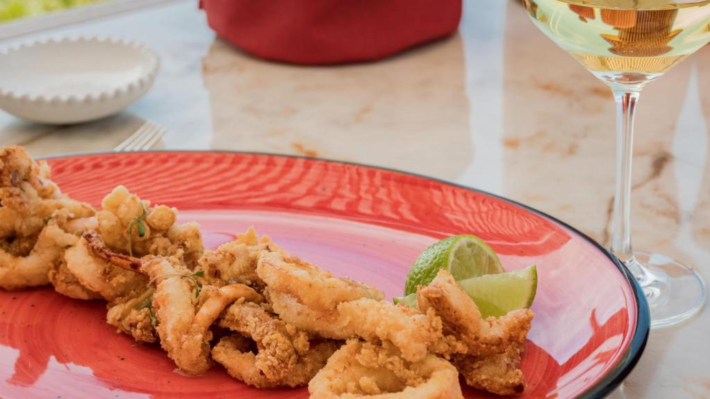 Uno de los platos que se sirven en Amú Beach Club de Marbella.