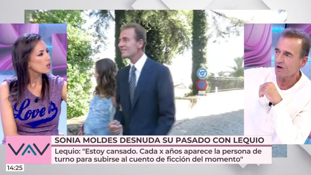 Patricia Pardo y Alessandro Lequio en 'Vamos a ver'