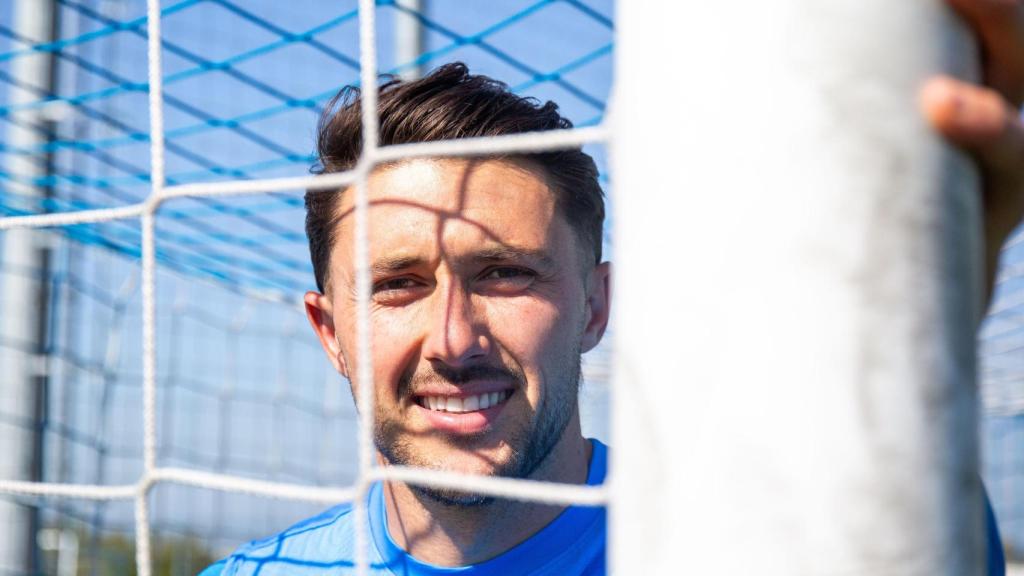 Facundo Tomás, con el Deportivo Alavés.