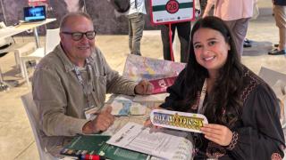 El concejal de Turismo, Cristoph Strieder, en CultourFair